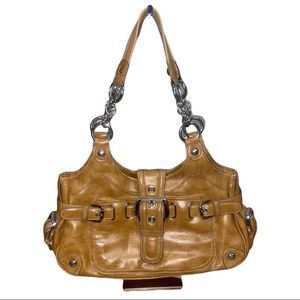 Kathy Van Zeeland || Tan Shoulder Bag